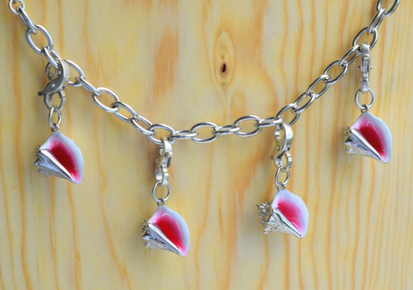 Conch-sciousness Collection - Sterling Silver Charm Bracelet