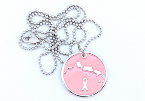 Turks in Pink - Sterling Silver Necklace