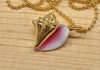 Conch-sciousness Collection - 14k Gold Plated Sterling Silver Necklace