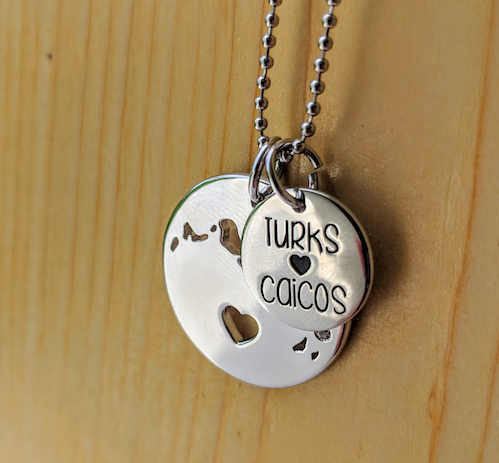 Turks "Heart" Caicos 925 Silver Pendant