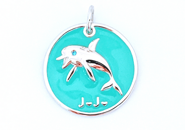 JoJo the Dolphin - Sterling Silver Pendant Only