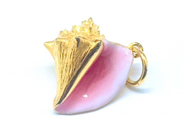 Conch-sciousness Collection - 14k Gold Plated Sterling Silver Pendant Only